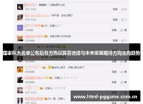 国家队大名单公布后各方热议阵容选择与未来发展期待方向走向趋势